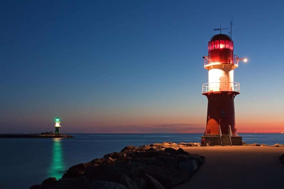 Ostseeblick, Direkt Am Alten Strom Rostock Buitenkant foto